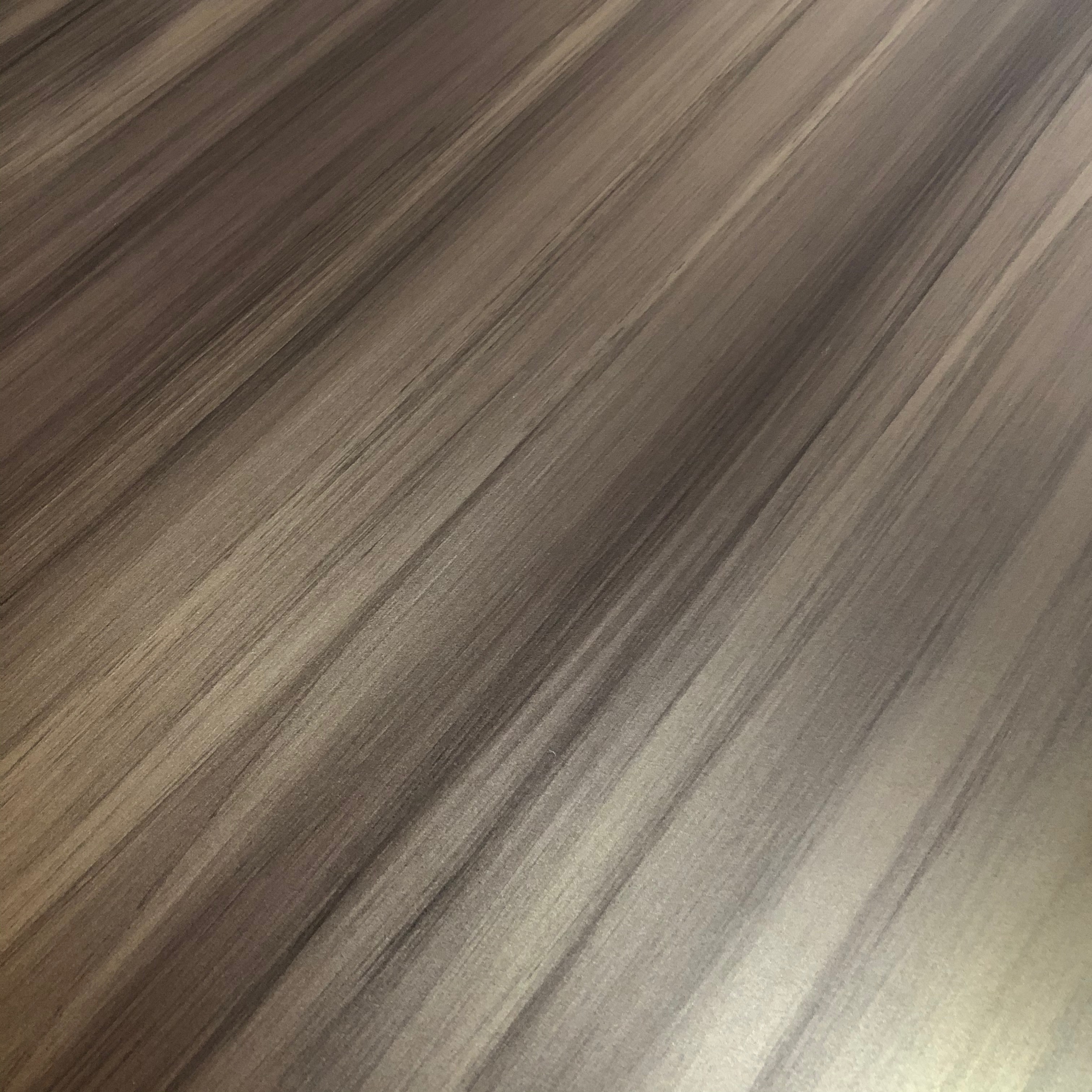 bronze sample with blackened striations