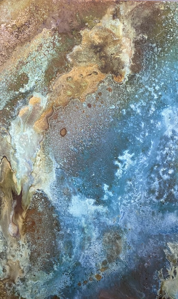 Patinated Copper