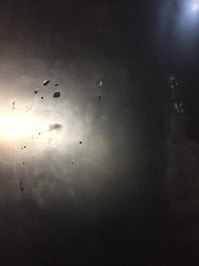 Charcoal iron sample